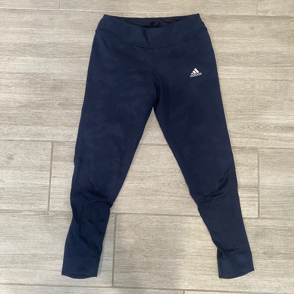 Adidas Navy Blue Camo Leggings